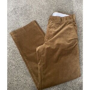 Faconnable Men’s Brown Corduroy Pants Size 34